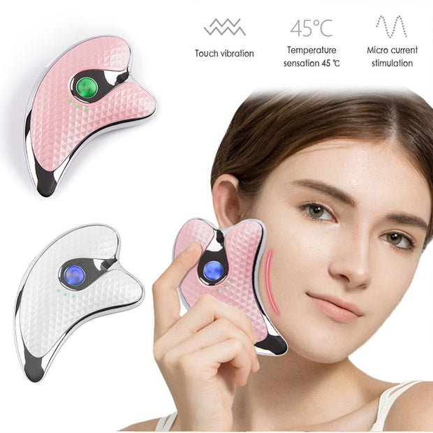 Facial Beauty Instrument Micro Current Scraping