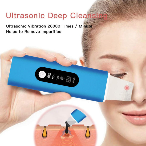 Ultrasonic Atomizing Skin Scrubber