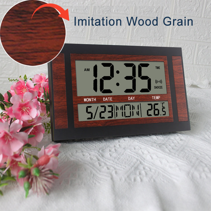 Ultra Silent Electronic Alarm Clock Desktop Electronic Clock