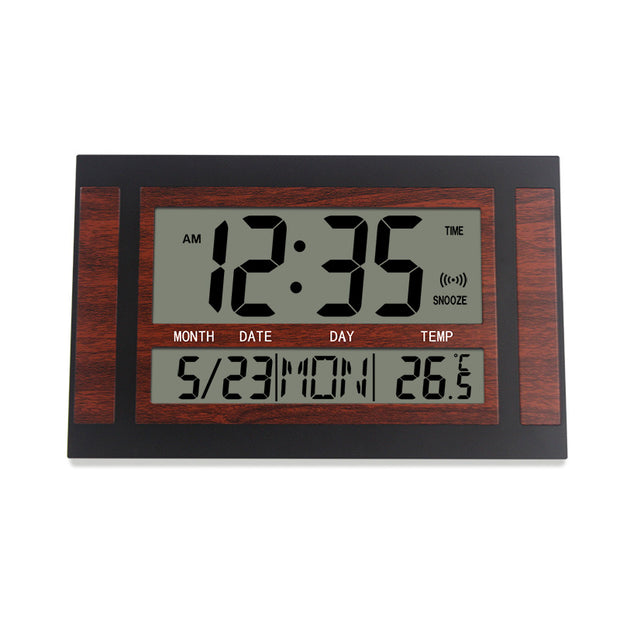 Ultra Silent Electronic Alarm Clock Desktop Electronic Clock