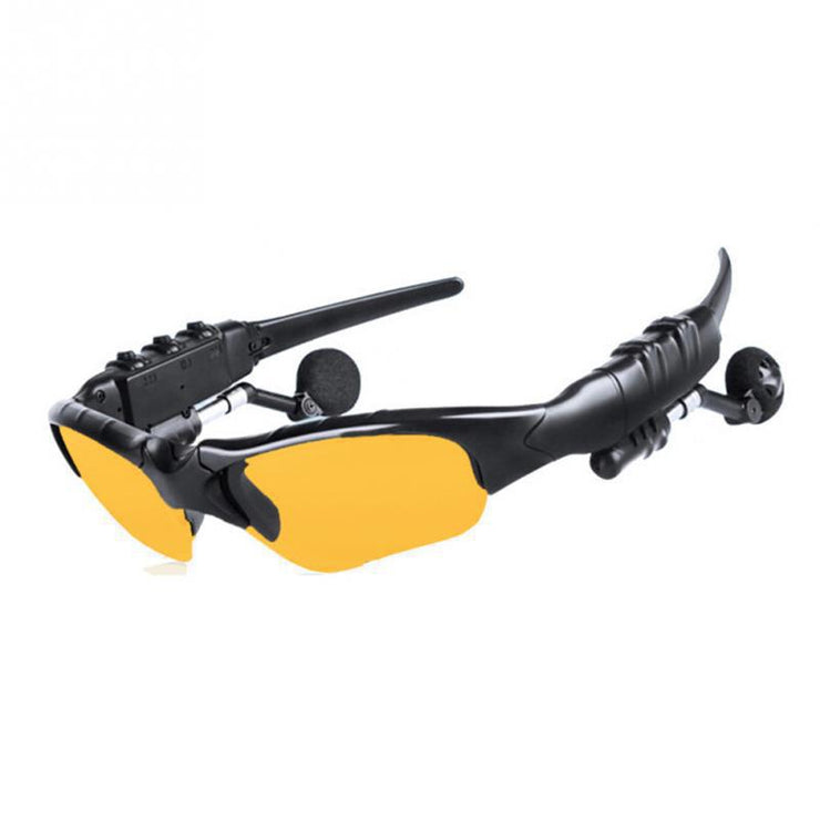 Glasses Bluetooth Headset Sunglasses Headset Listening To Music