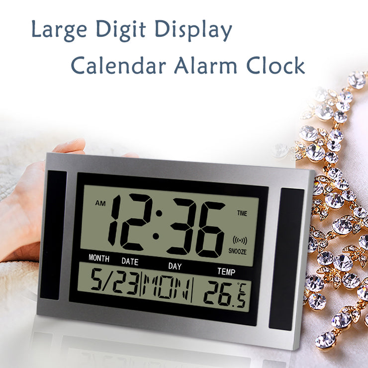 Ultra Silent Electronic Alarm Clock Desktop Electronic Clock