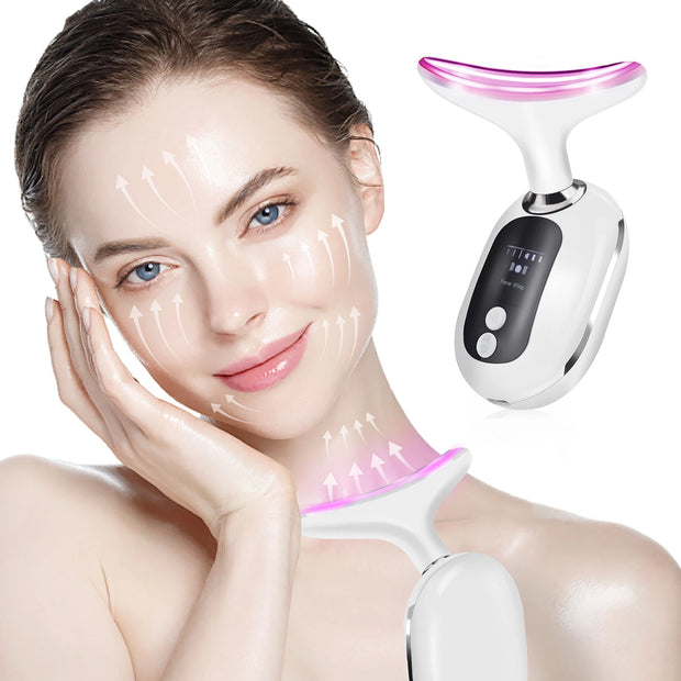 Neck Face Lifting Beauty Device Vibration Massager Removal Skin Care Tools